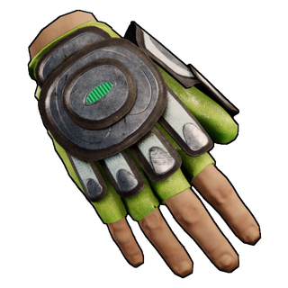 Martian Roadsign Gloves