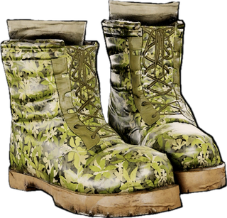 Leaf Camo Boots