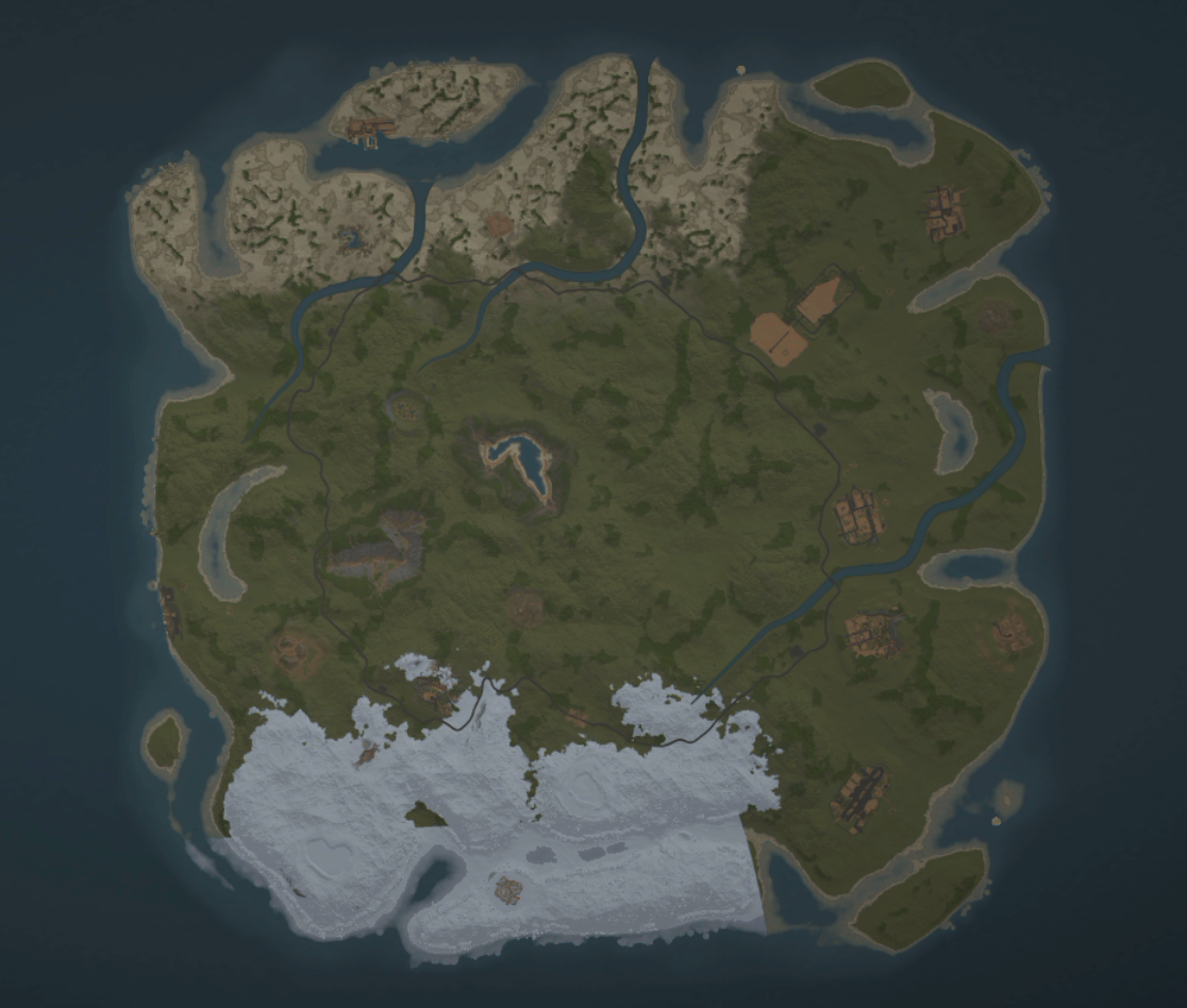 Clean Rust Console map